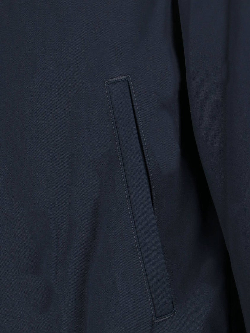 Tonywack Classic High Collar Black Zipper Jacket