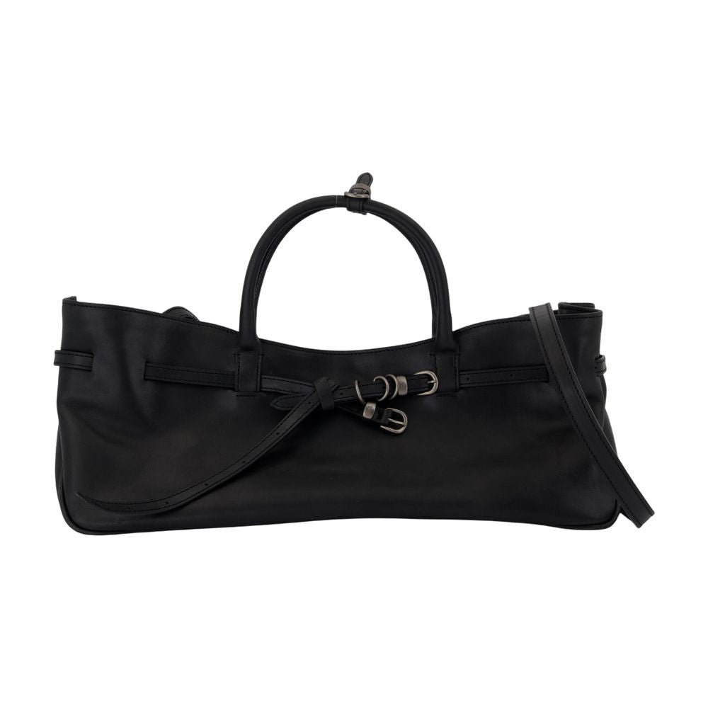 Margesherwood Grandma Used Crossbody - Leather - Black