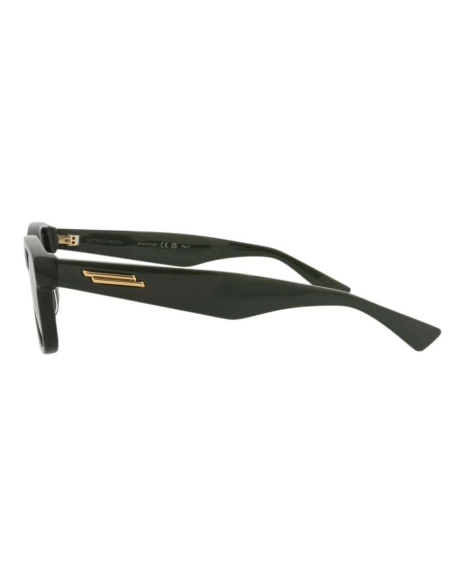 Bottega Veneta Square-Frame Acetate Sunglasses With Gold-Tone Accents