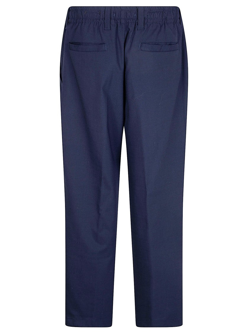 Myths Straight-Leg Tailored Trousers With Front Button Closure And Structured Fabric