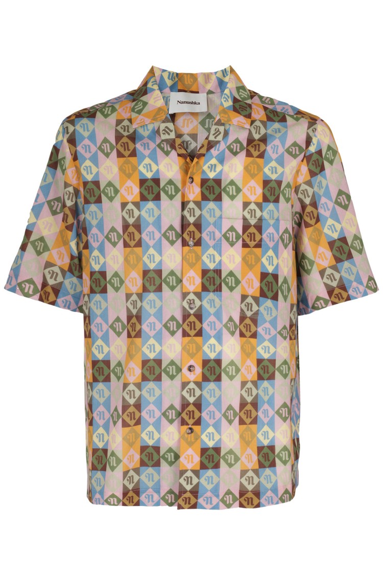 Nanushka Multicolored Printed Cotton Shirt