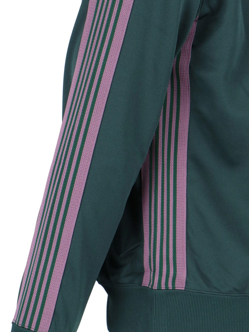 Needles Logo Sports Jacket, In Green Fabric
