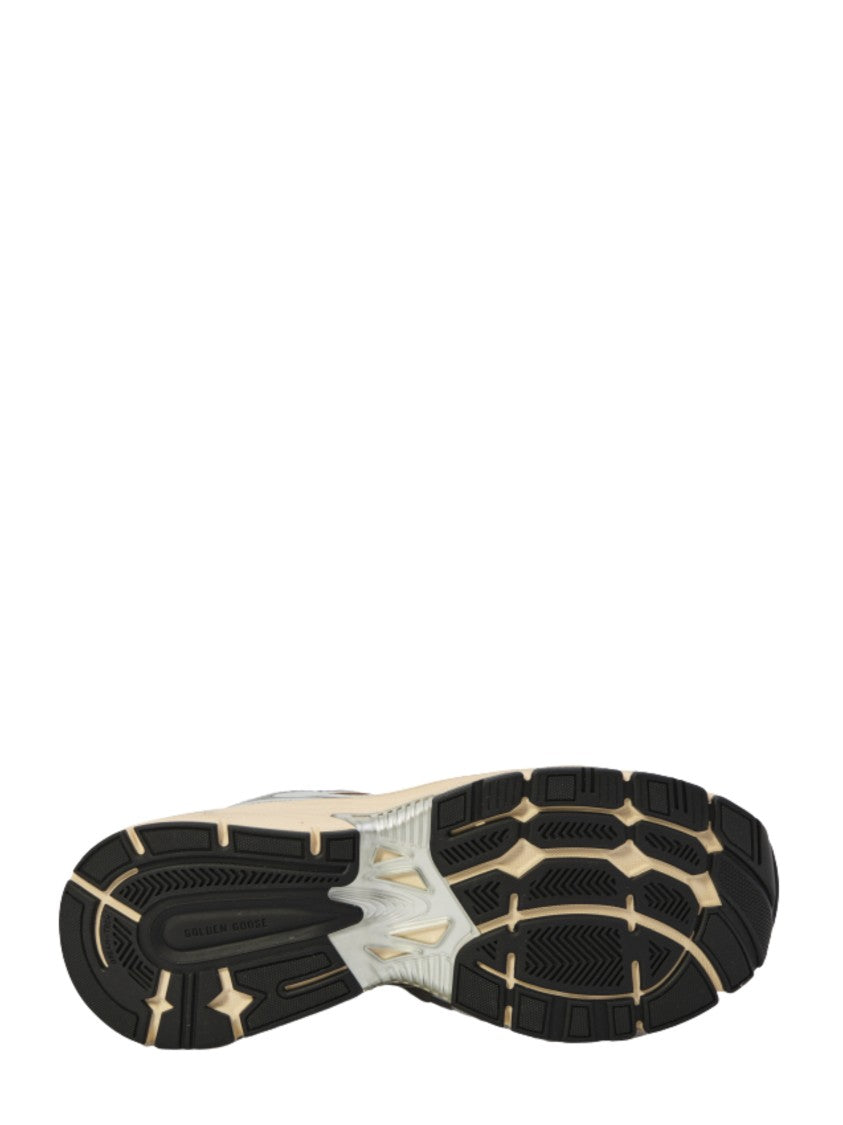 Golden Goose Grey Mesh Lightstar Sneakers