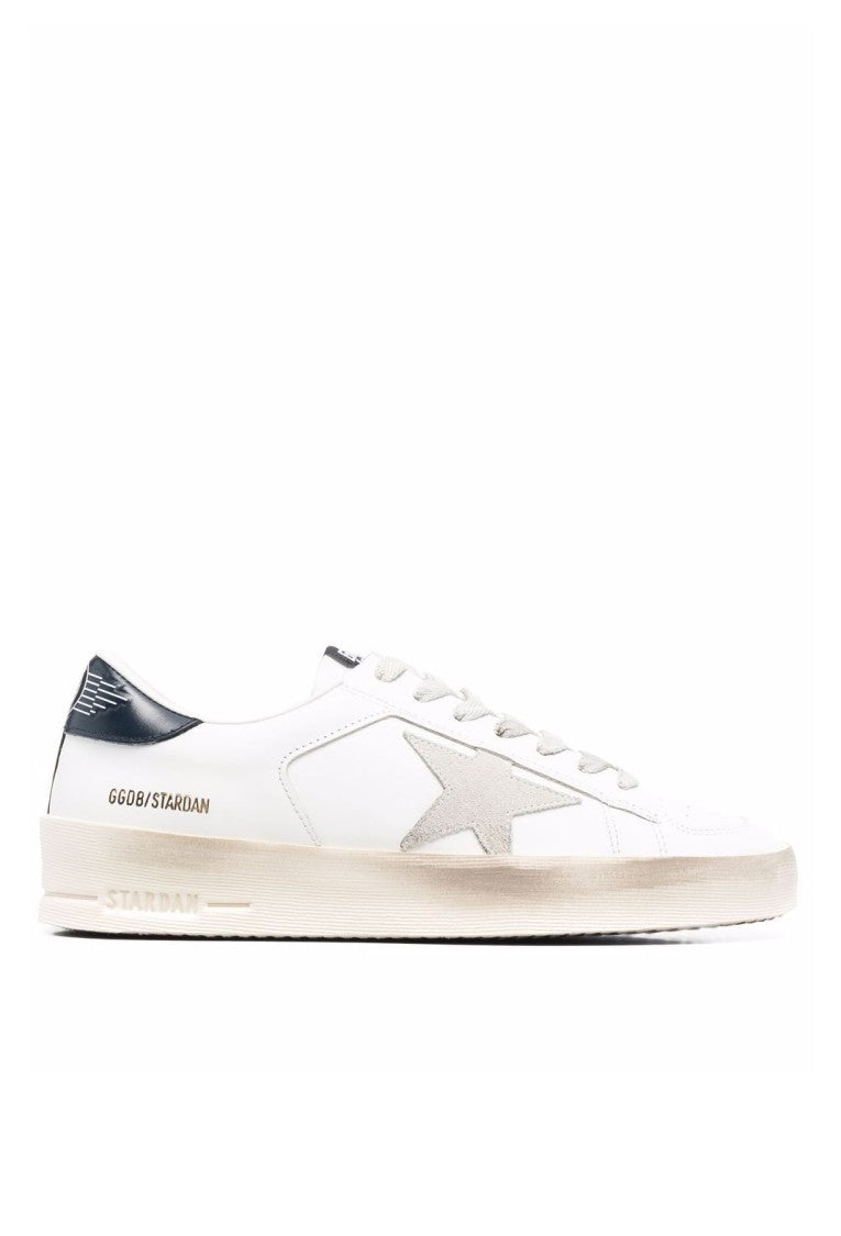 Golden Goose White Leather Sneakers