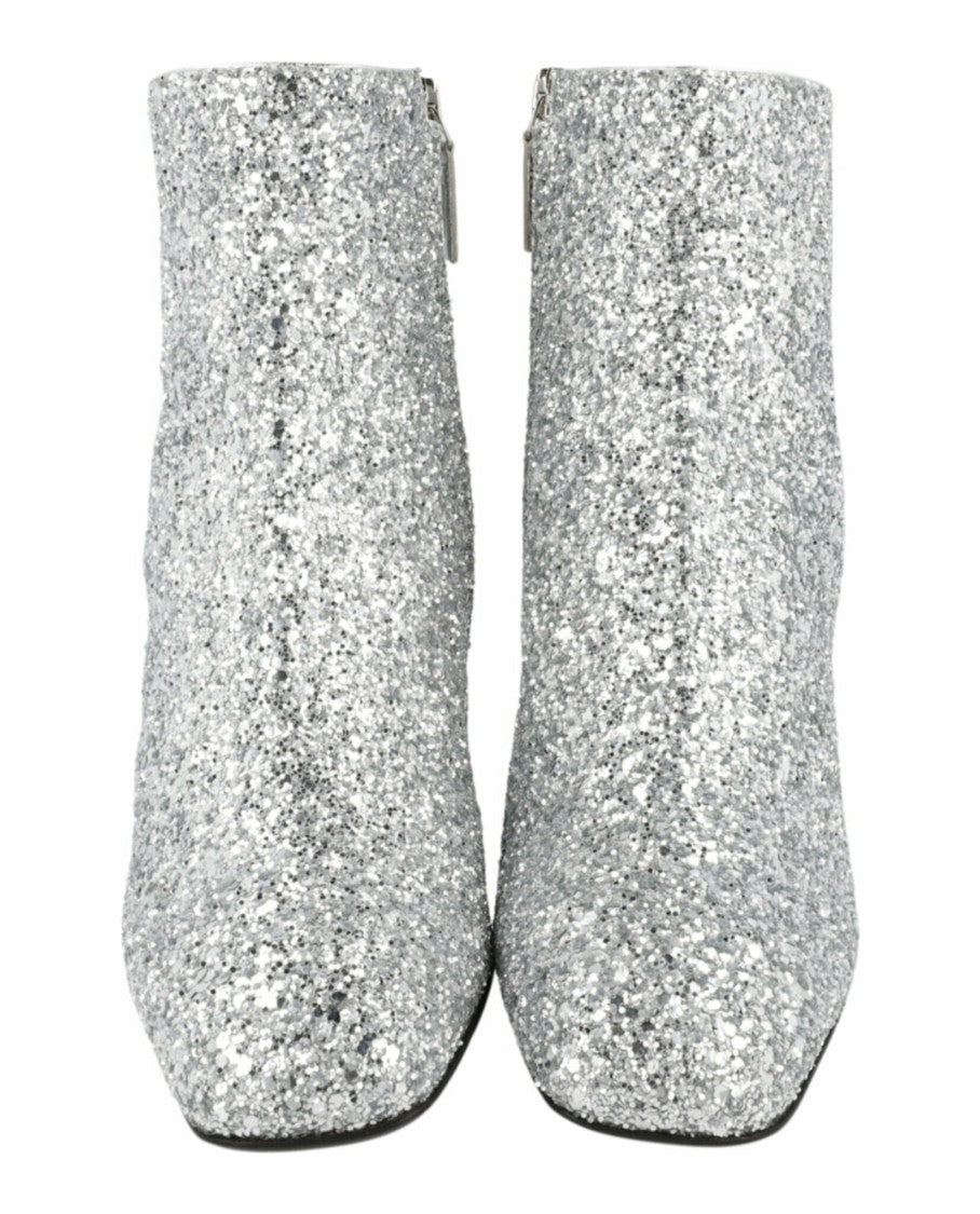 Ferragamo Sal 85 Glitter Ankle Booties