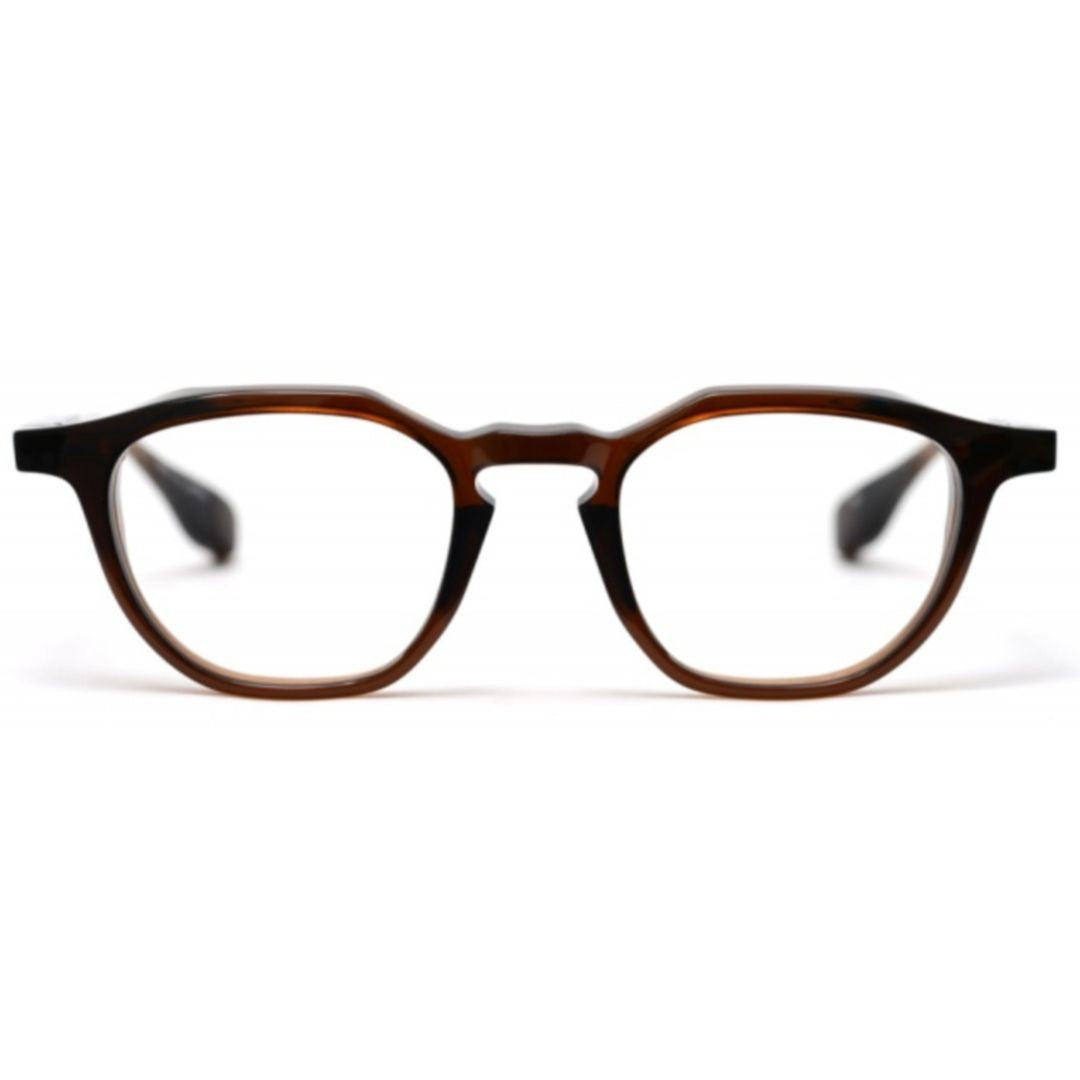 Factory900 Rf-033 Gradient Rectangular Sunglasses With Keyhole Bridge