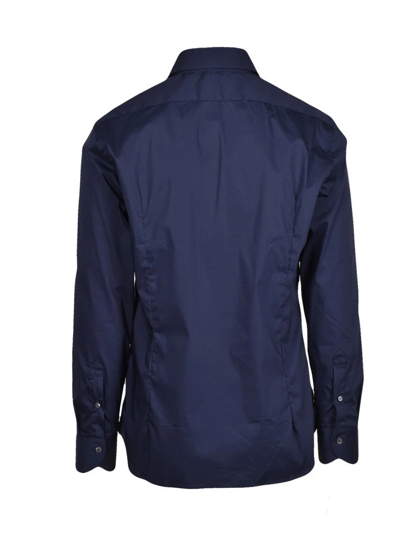 Guglielminotti Blue Cotton Shirt