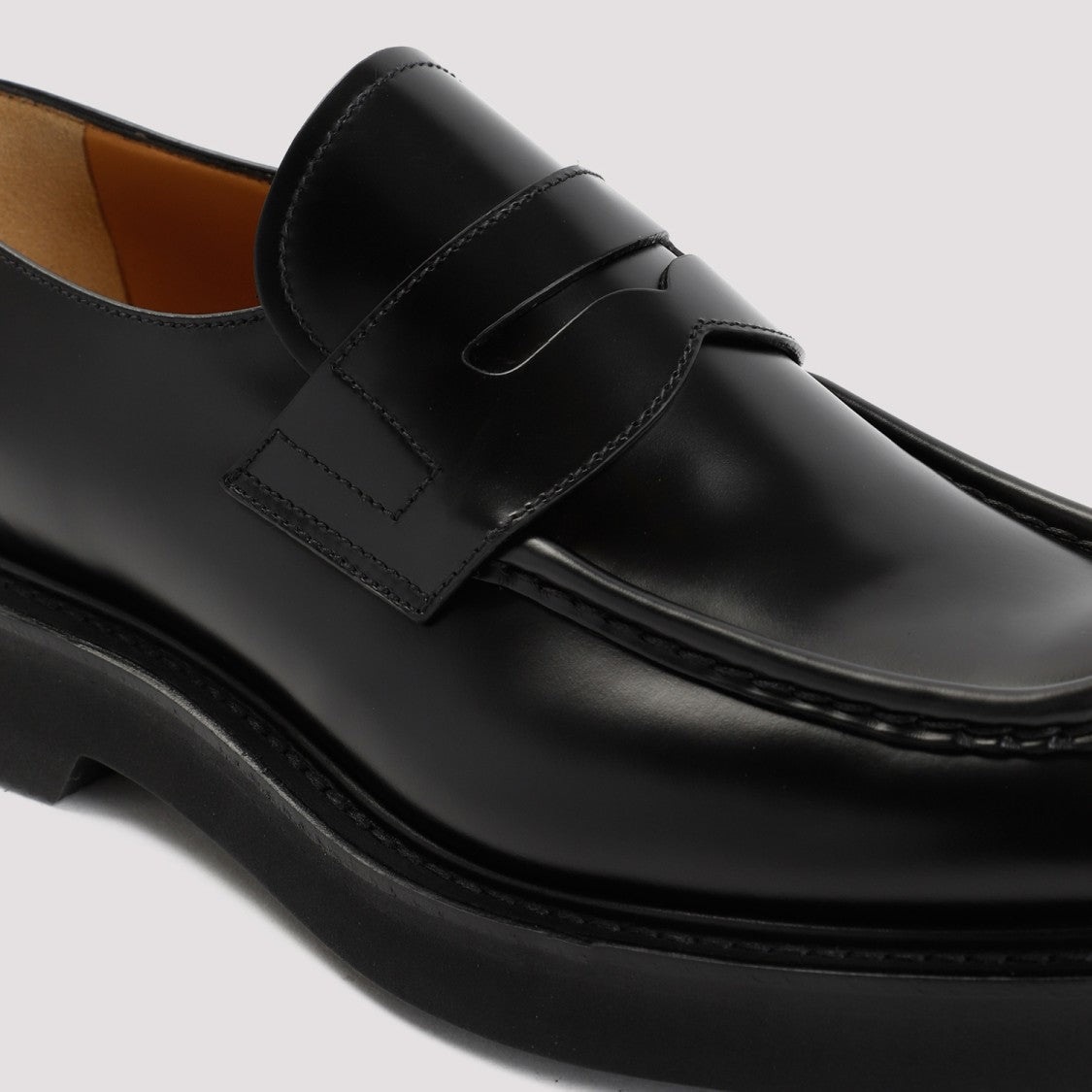Church's Black Calf Leather Lynton Loafers