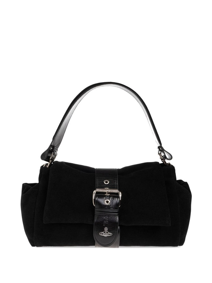 Vivienne Westwood Structured Black Handbag