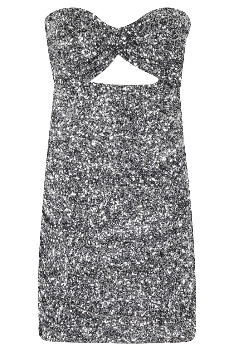 House Of Amen Paillettes Mini Dress