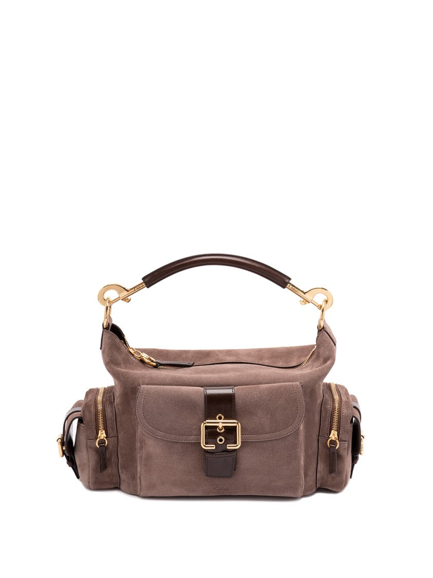 Chloé Structured Calf Leather Camera Bag