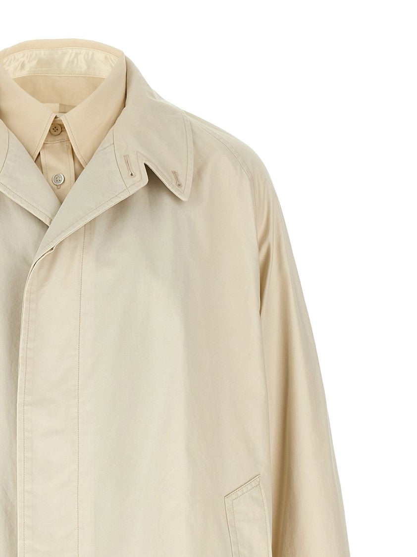 Maison Margiela Layered Cotton Trench Coat