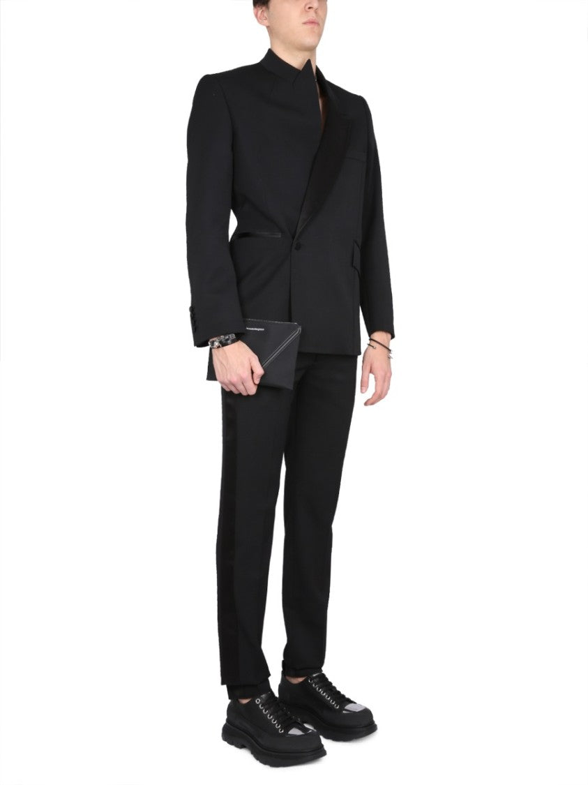 Alexander Mcqueen Wool Suit Pants