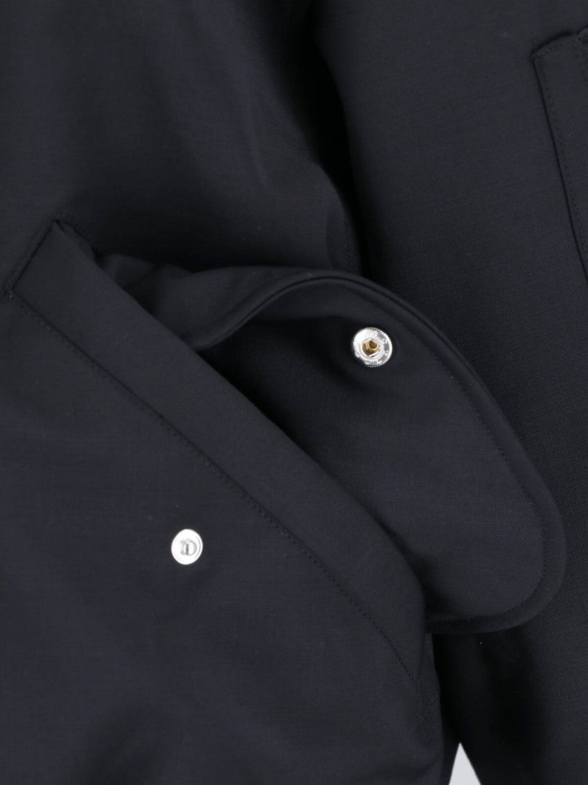 Entire Studios Black Boxy Functional Pocket Jacket