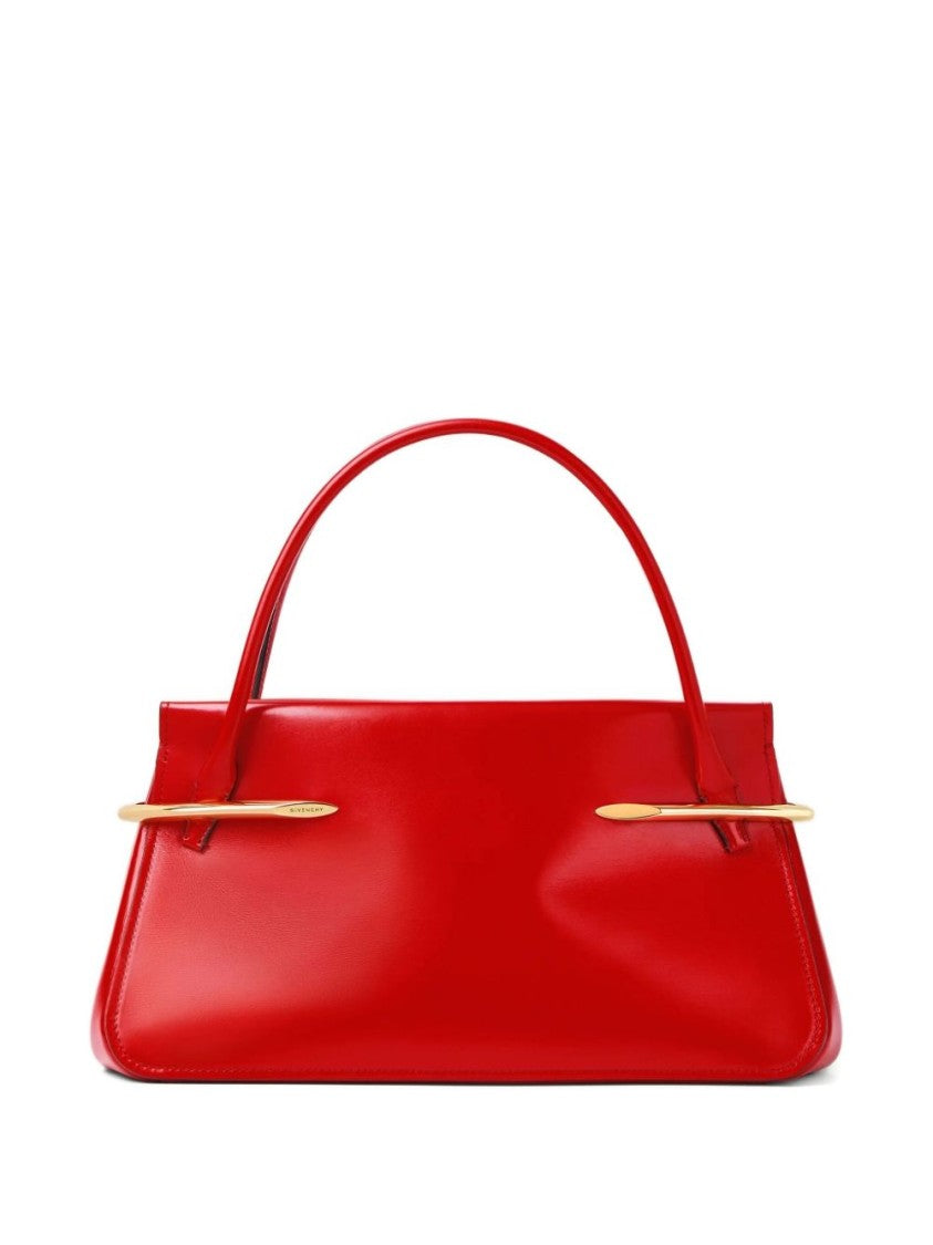 Givenchy Sleek Rectangular Handbag With Glossy Finish