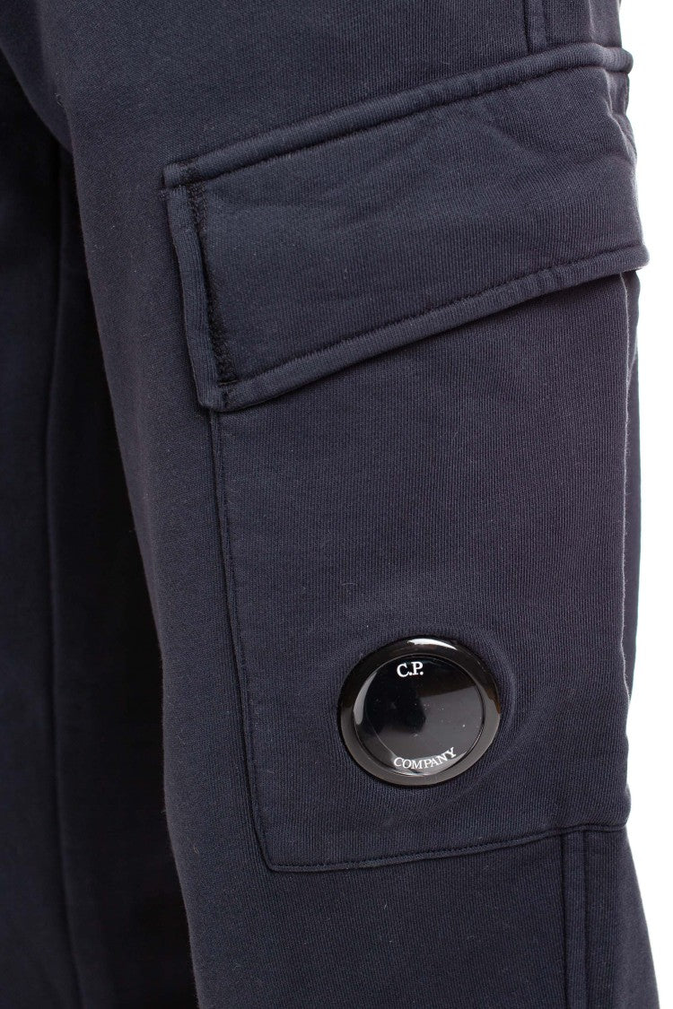 C.P. Company Cargo Pants With Drawstring Waist And Ribbed Cuffs