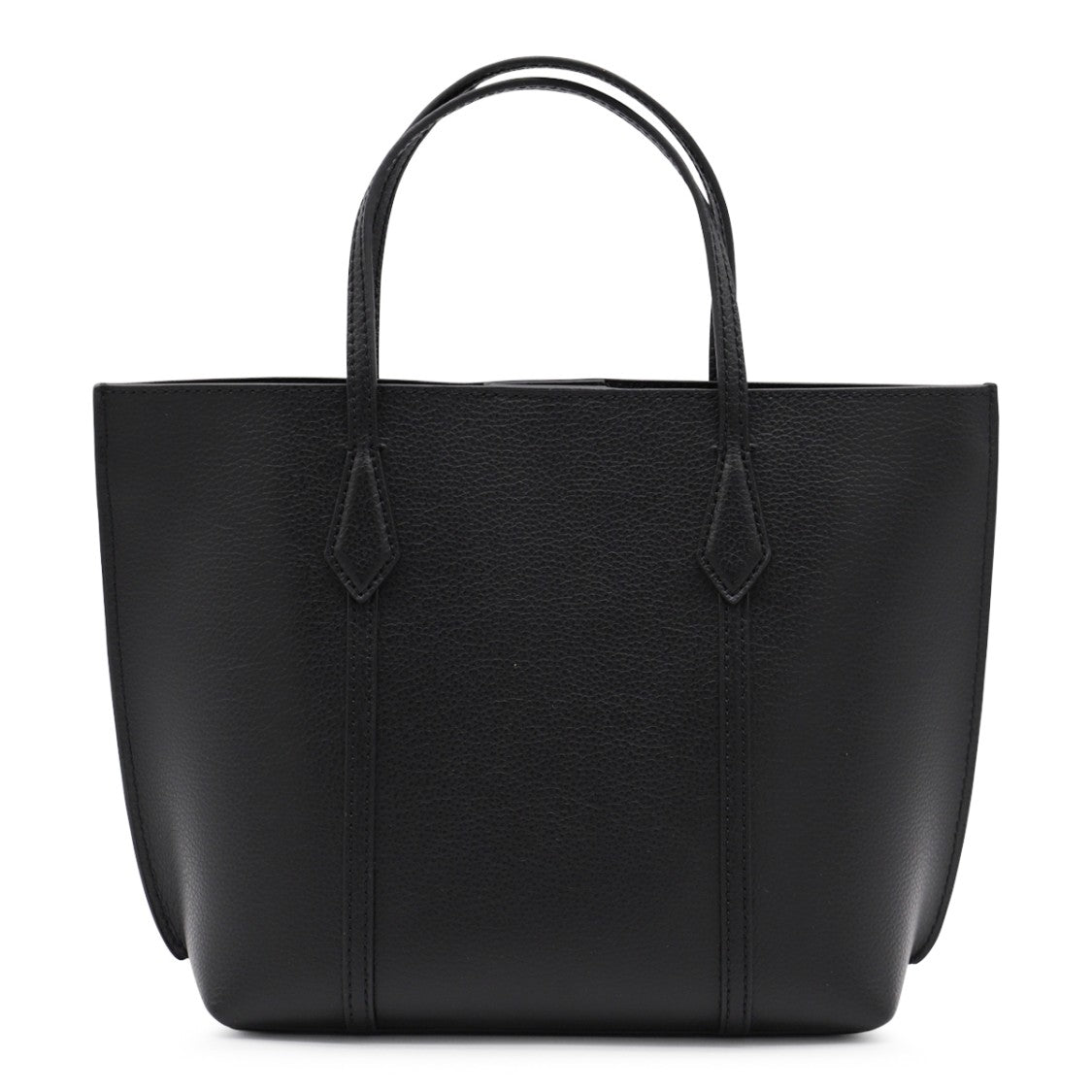 Tory Burch Black Leather Small Perry Tote