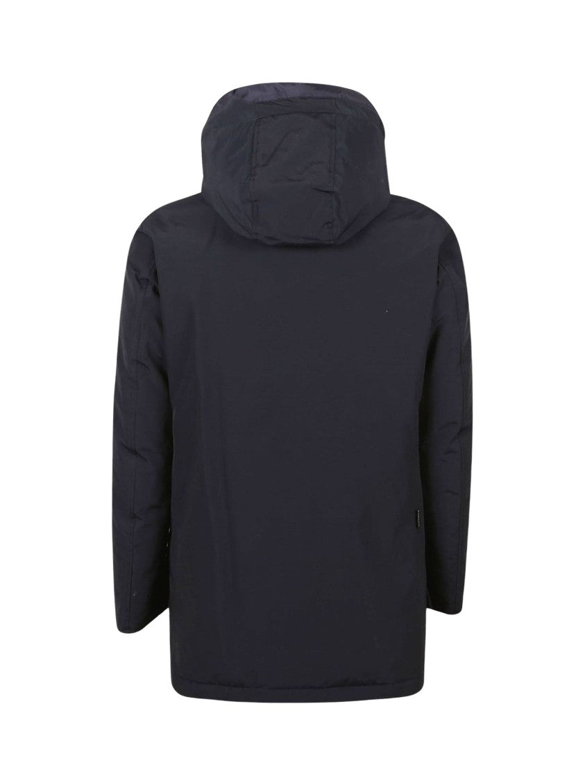 Woolrich Dark Navy Arctic Longline Down Parka