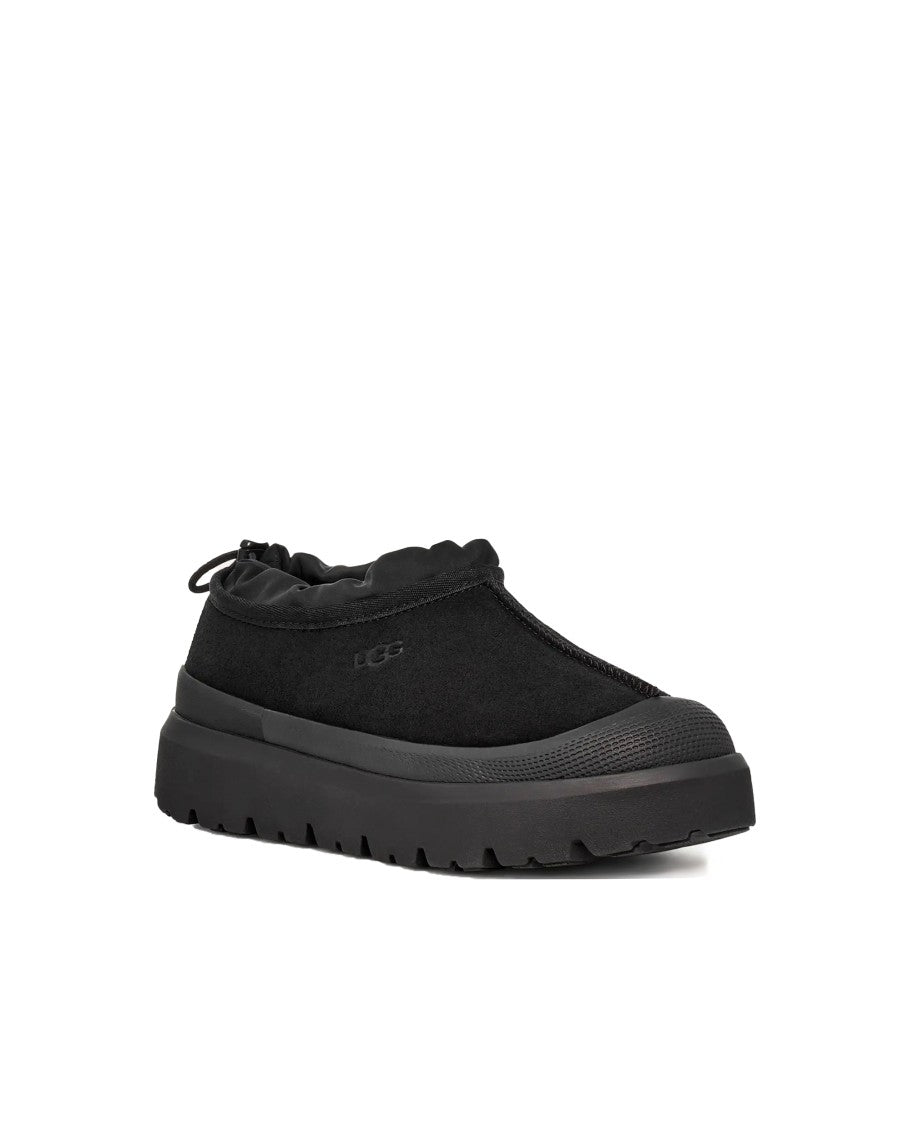Ugg M Tasman Weather Hybrid Sneakers In Black/Black