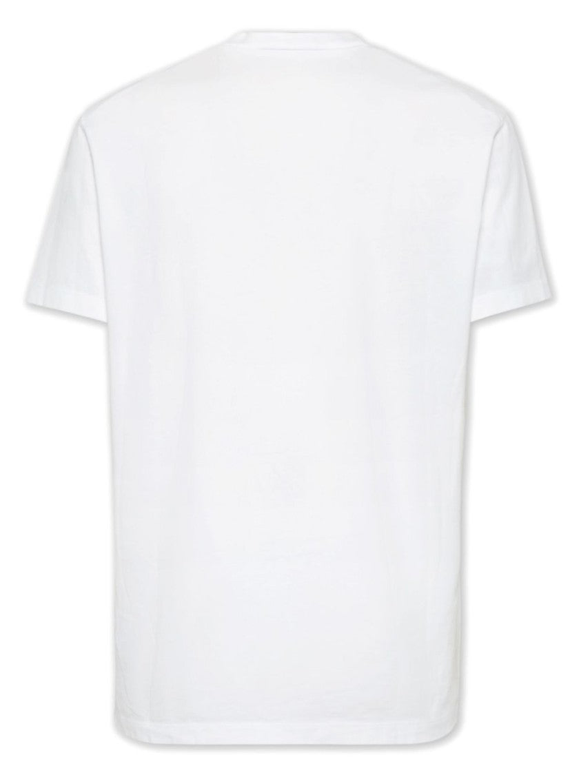 Dsquared2 Classic White T-Shirt with Bold Logo
