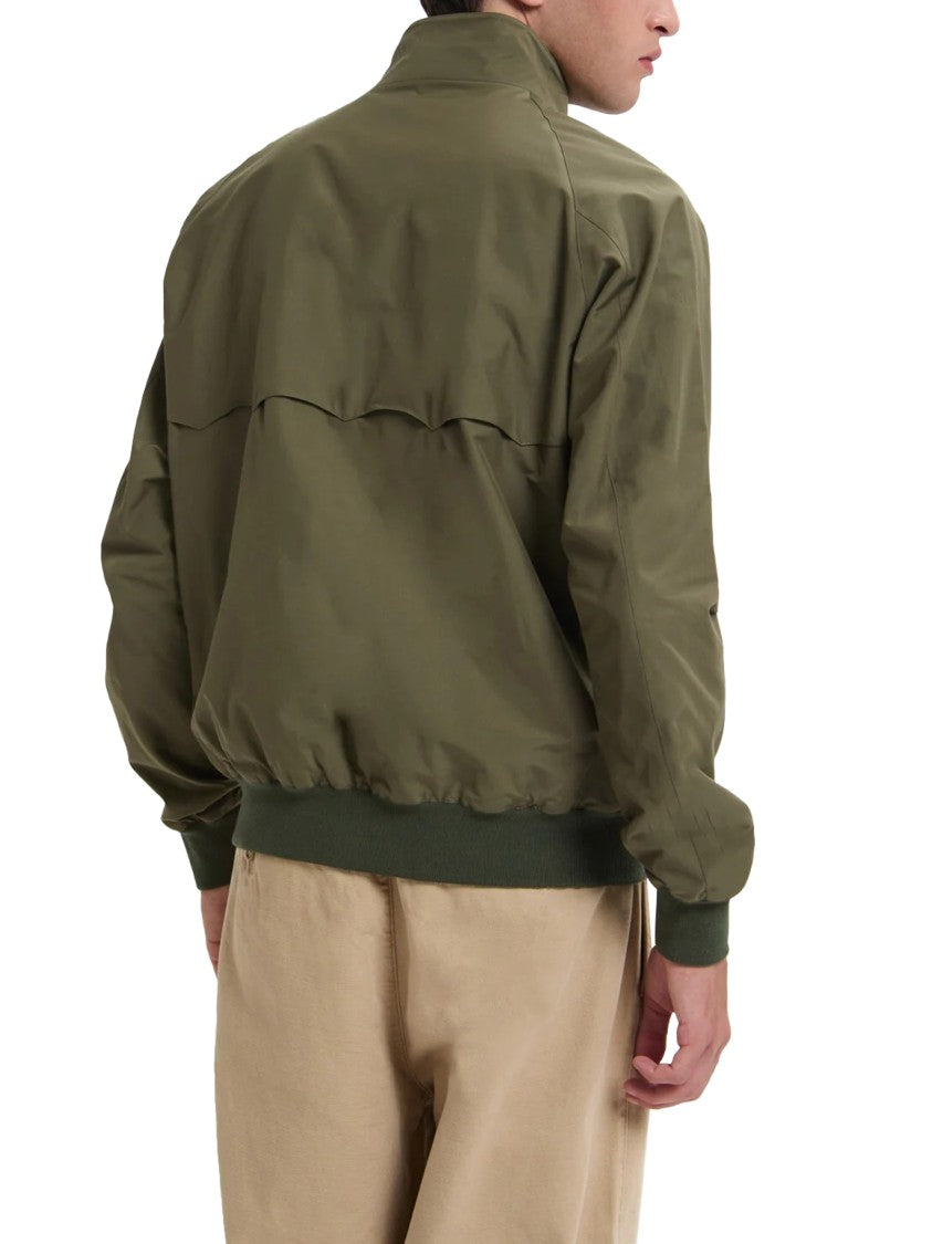 Baracuta Classic Bomber Jacket With Contrasting Details