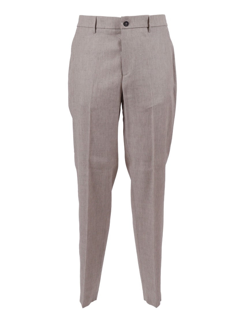 Peserico Tailored Straight-Leg Pants