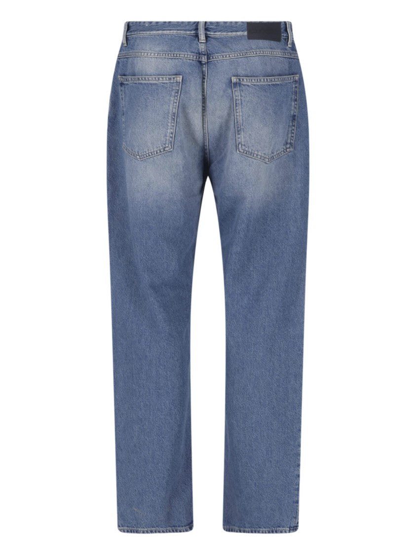 Closed Light Blue Springdale Denim Straight-Leg Jeans