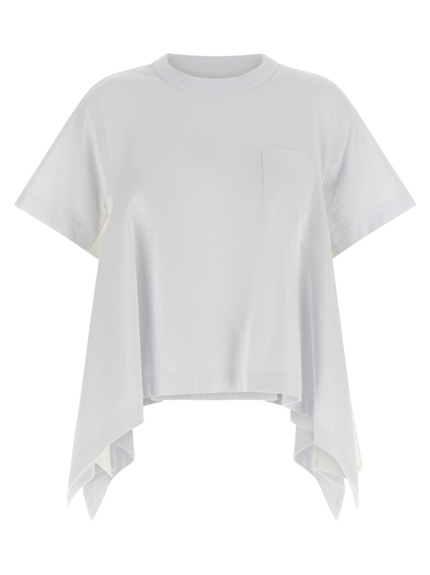 Sacai Denim Insert T-Shirt
