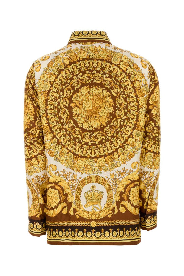 Versace Printed Silk Shirt