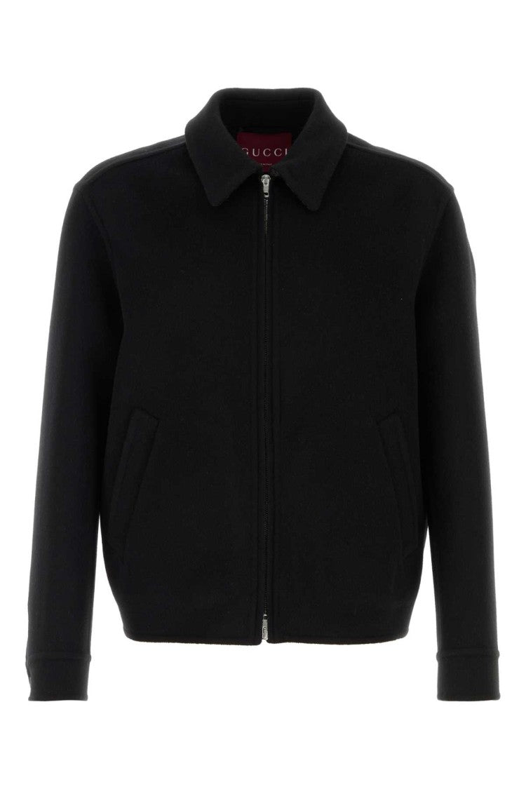 Gucci Black Flannel Jacket