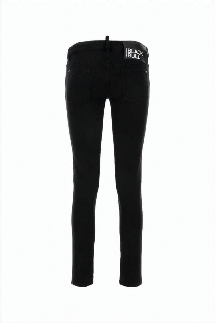 Dsquared2 Slim-Fit Cropped Denim Pants