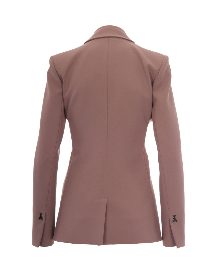 Patrizia Pepe Terracotta Bustier Tailored Blazer