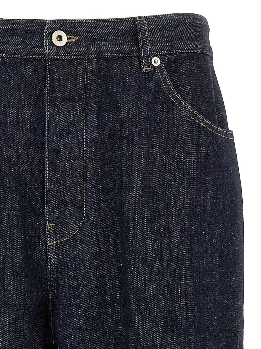 Jil Sander Jean Cotton Diagonal