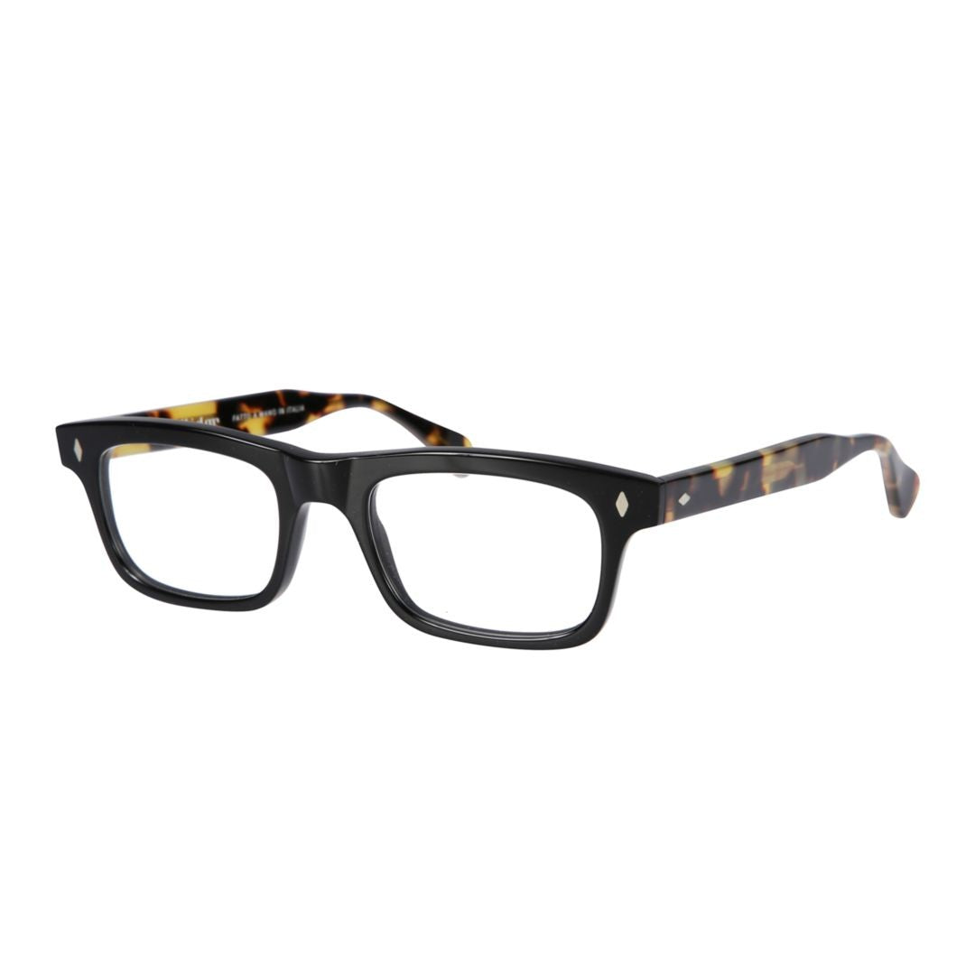 Kador Niki Rectangular Eyeglasses With Glossy Black Frame