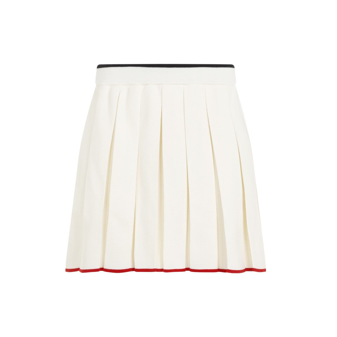 Thom Browne Full Needle Stitch Mini Pleated Skirt