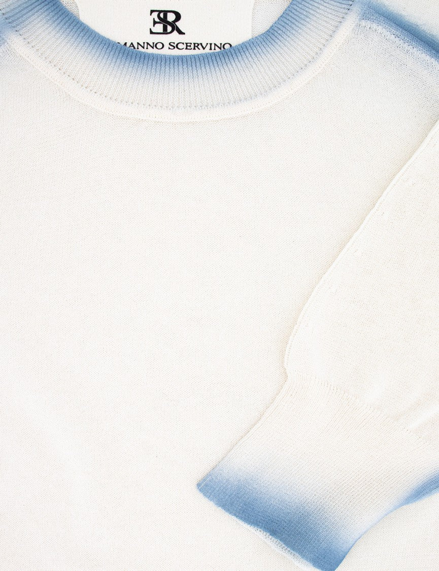 Ermanno Scervino Gradient Effect Round Neck Knitwear
