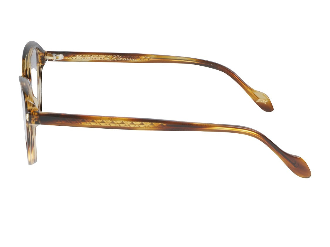 Kador Tortoiseshell Melany Glamour-V Cat-Eye Eyeglasses