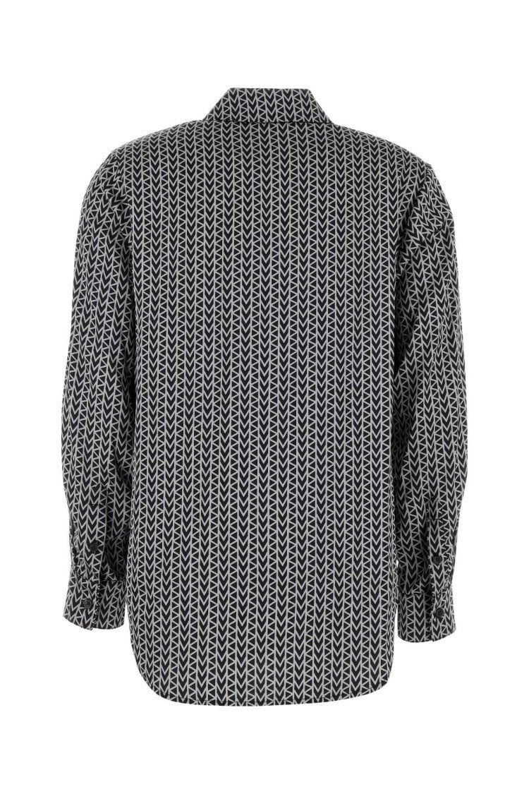 Michael Michael Kors Embroidered Satin Shirt