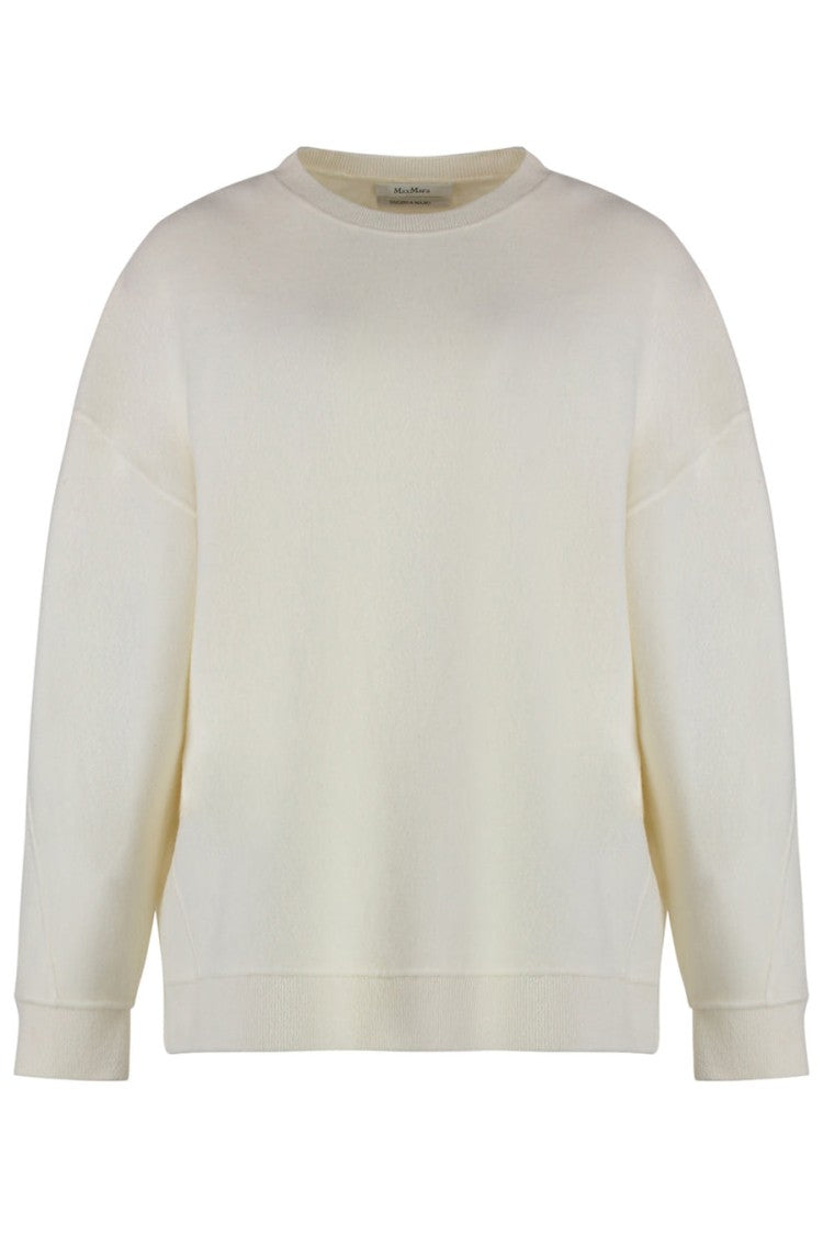 Max Mara Relaxed Fit Long-Sleeve Wool Blend Top