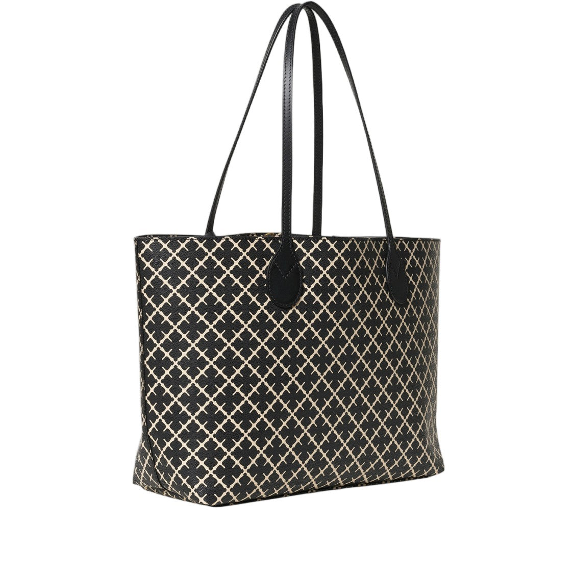 By Malene Birger Black/White Abigail Geometric Shopping Bag