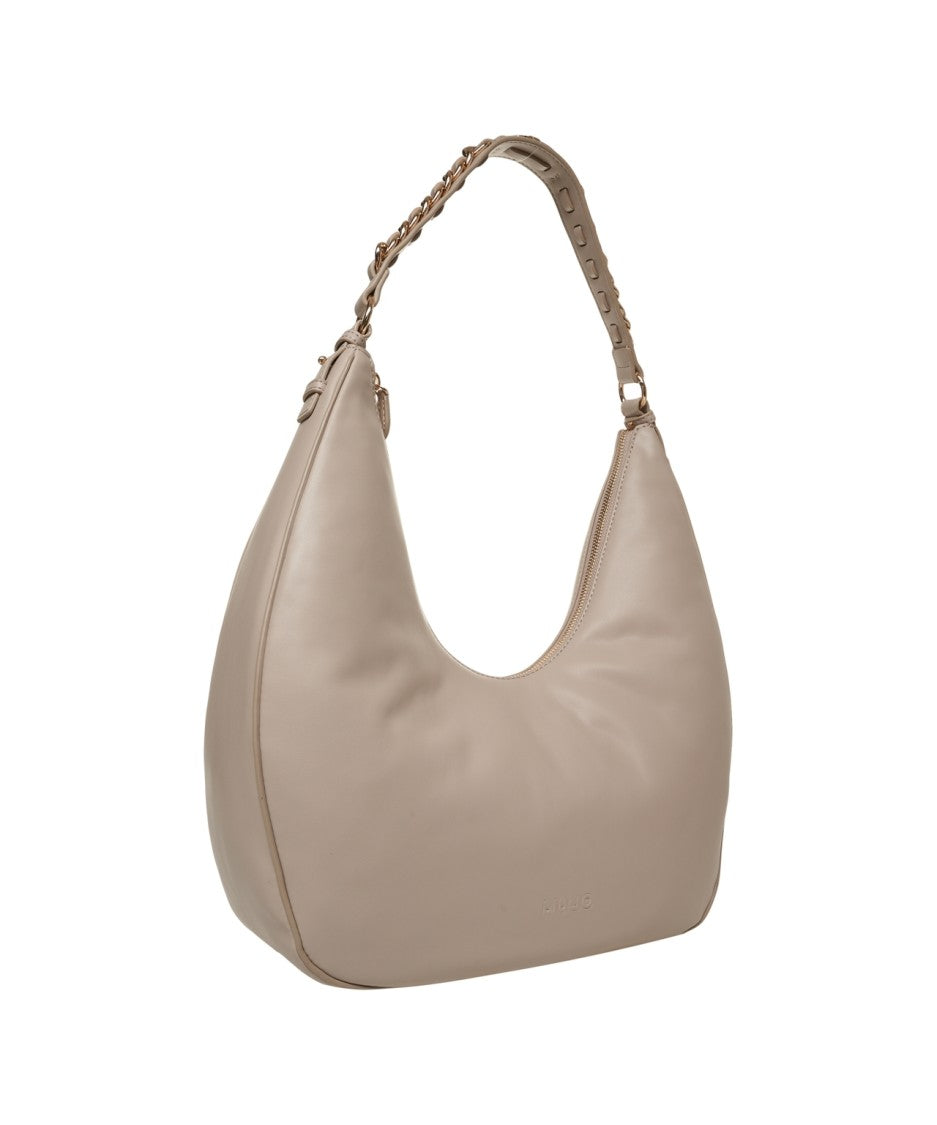 Liu Jo Spacious Leather Shoulder Bag
