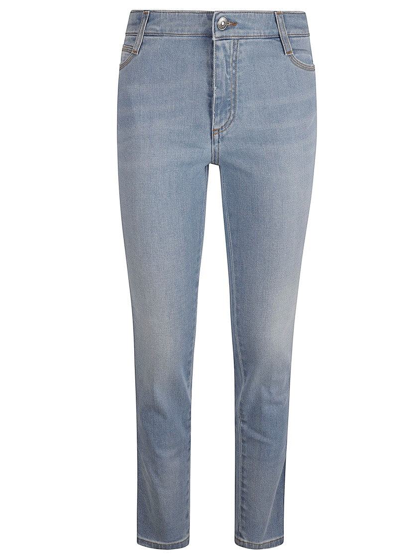 Ermanno Scervino Slim-Fit Jeans With Classic Five-Pocket Design