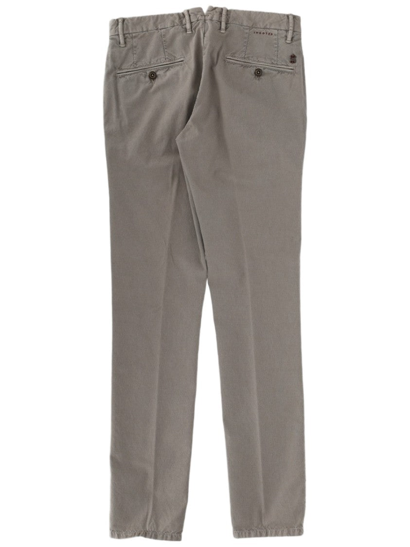 Incotex Straight-Leg Cotton-Blend Logo Jeans