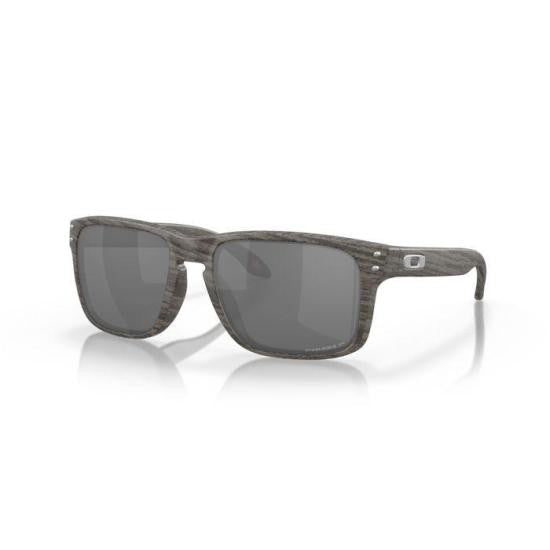 Oakley Matte Rectangular Sunglasses With Textured Frame And Dark Lenses