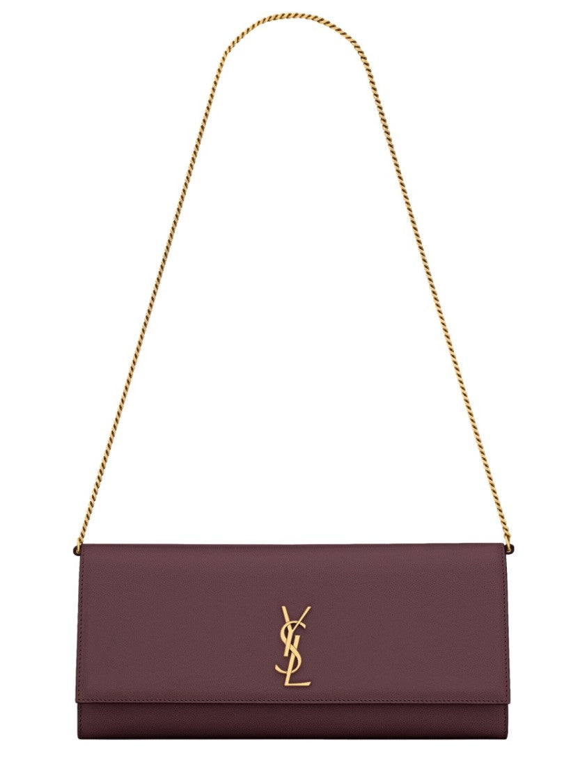 Saint Laurent Rectangular Shoulder Bag In Smooth Calf Leather