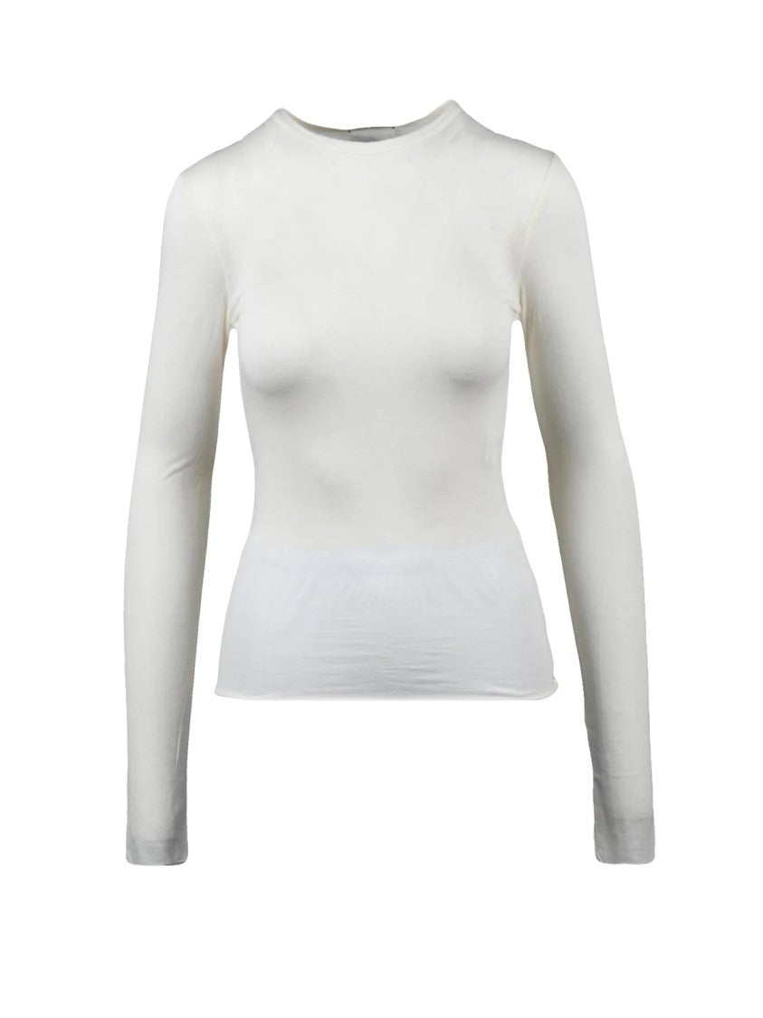 Alysi Butter Viscose-Wool Brushed Underjacket