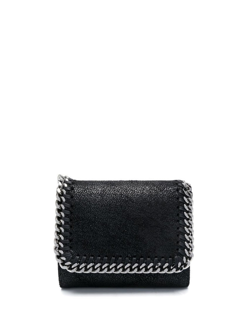 Stella Mccartney Textured Black Wallet