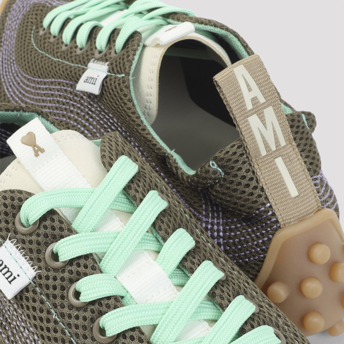 Ami Bronze Running Sneakers
