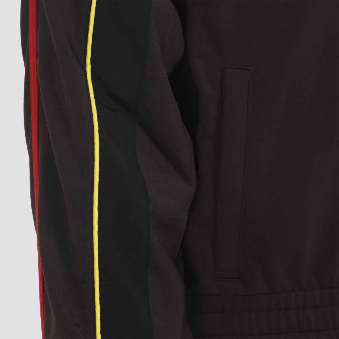 Martine Rose Brown Shrunken Track Jacket