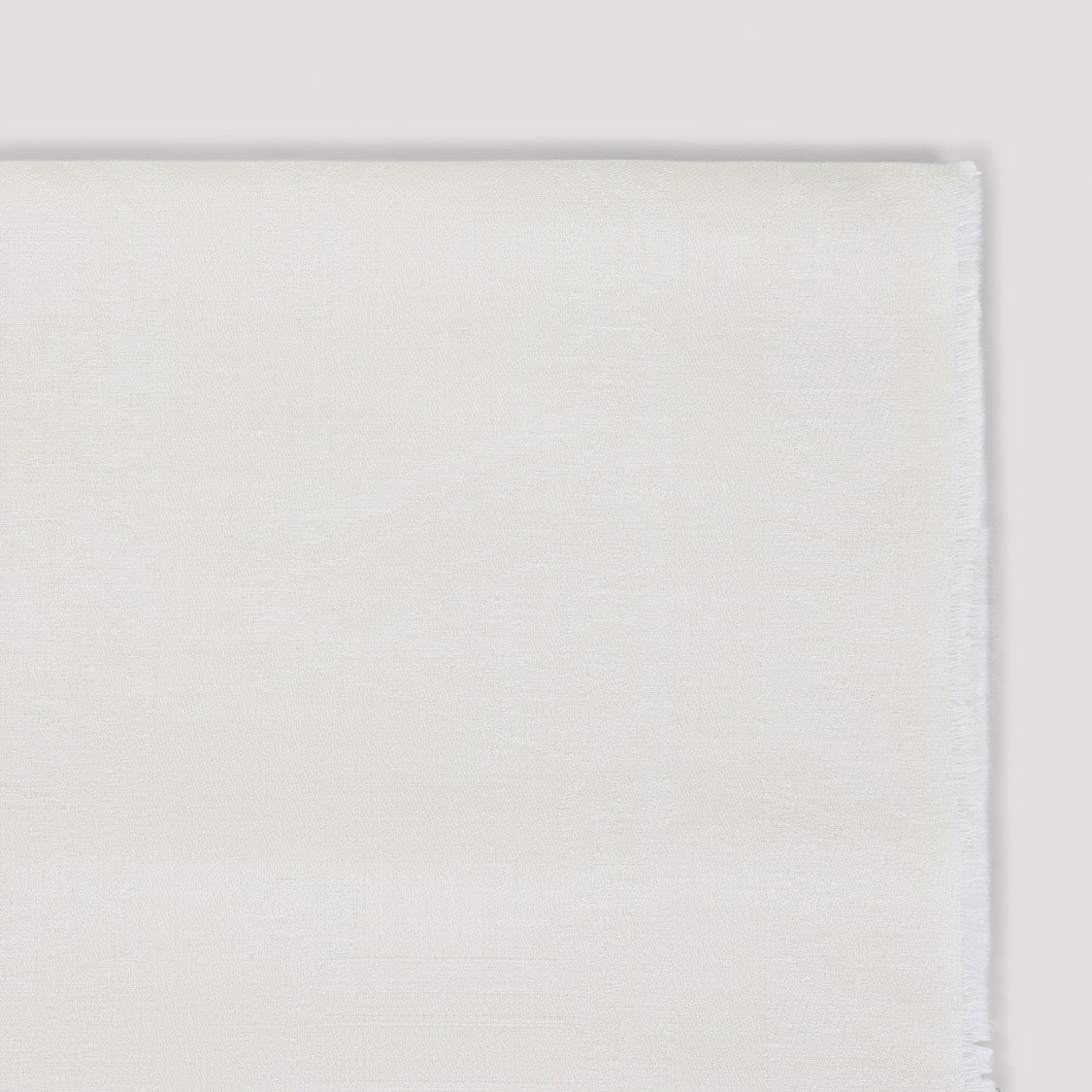 Max Mara Long Rectangular Scarf In Wool-Silk-Linen Blend